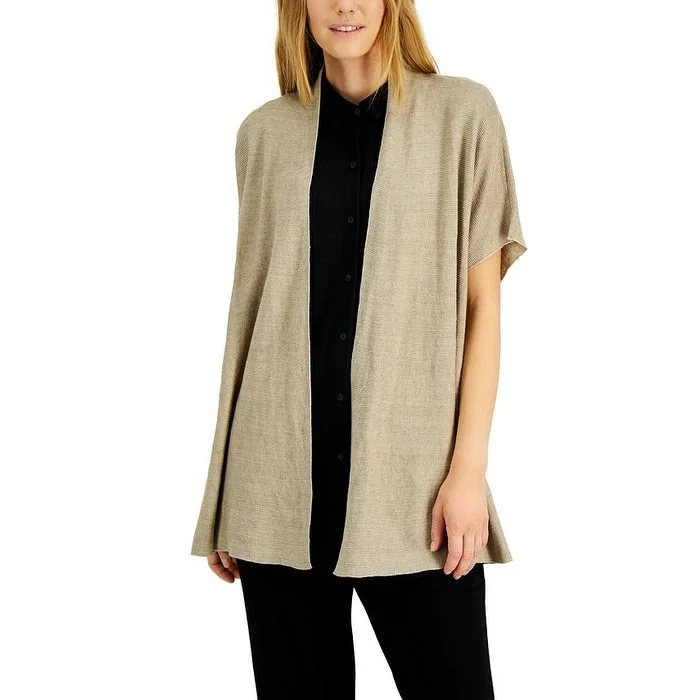 Fashion Style Eileen Fisher Women's Kimono Jacket Brown Size Large
