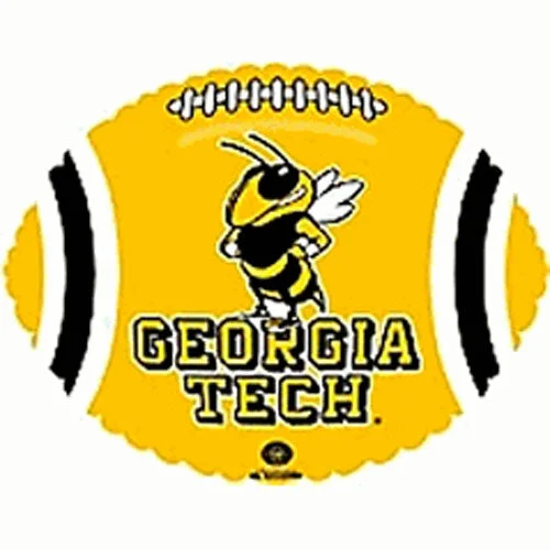 Comfortable Looks 21 inch GEORGIA TECH YELLOW JACKETS FOOTBALL