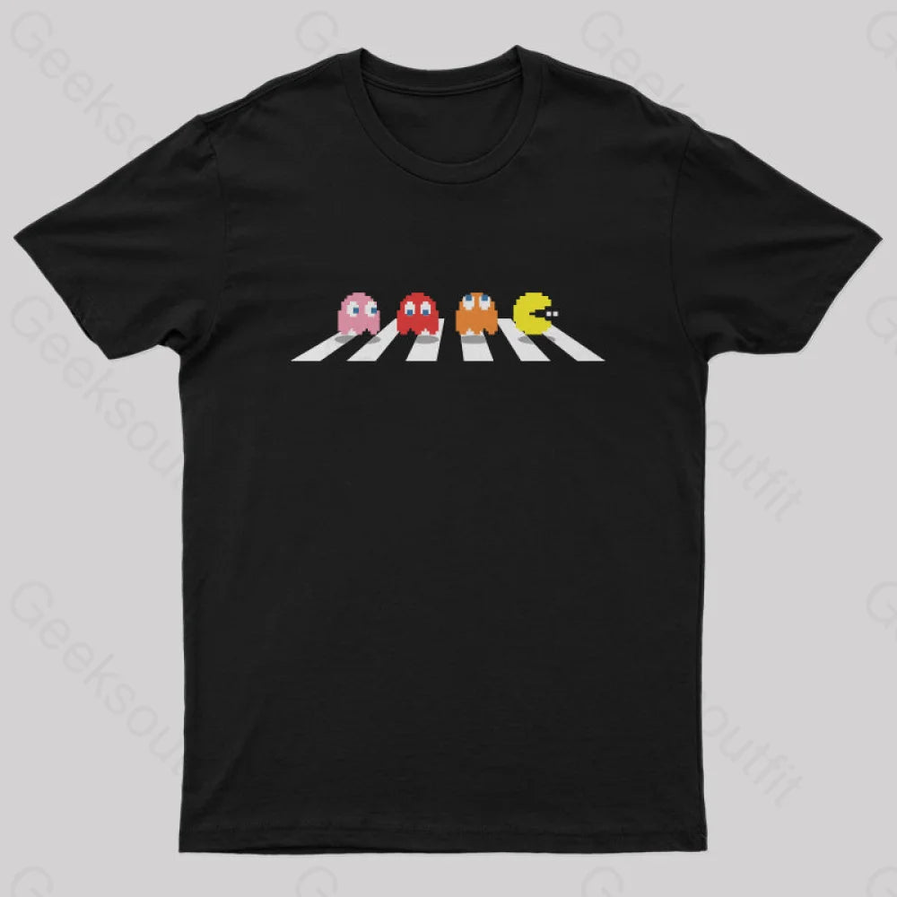 Minimal Classic Abbey Pac-Man T-Shirt