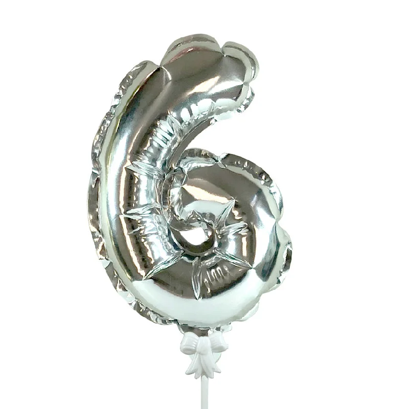 Leisure Travel 7 inch SELF-INFLATING NUMBER 6 - SILVER