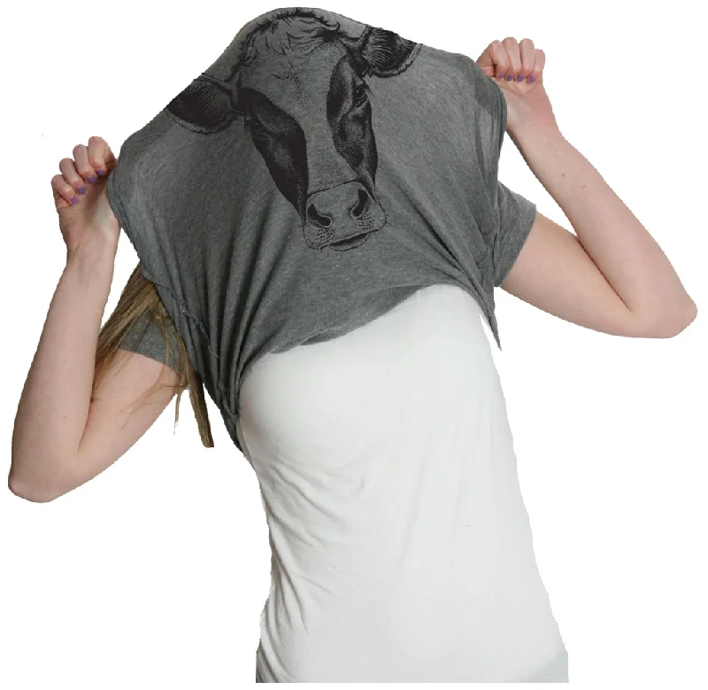 Street Fashion Ask Me About My Cow Women's T Shirt