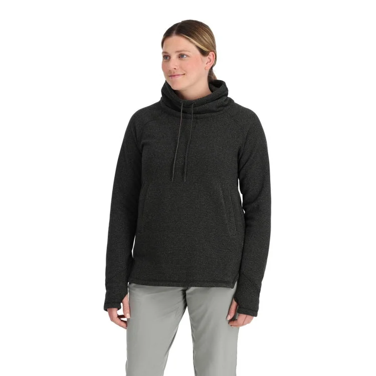 New Autumn And Winter Styles Simms Ladies Rivershed Sweater - Black Heather