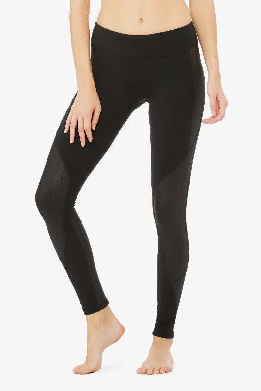 Sweet Girl Undertone Legging - Black/Black Glossy