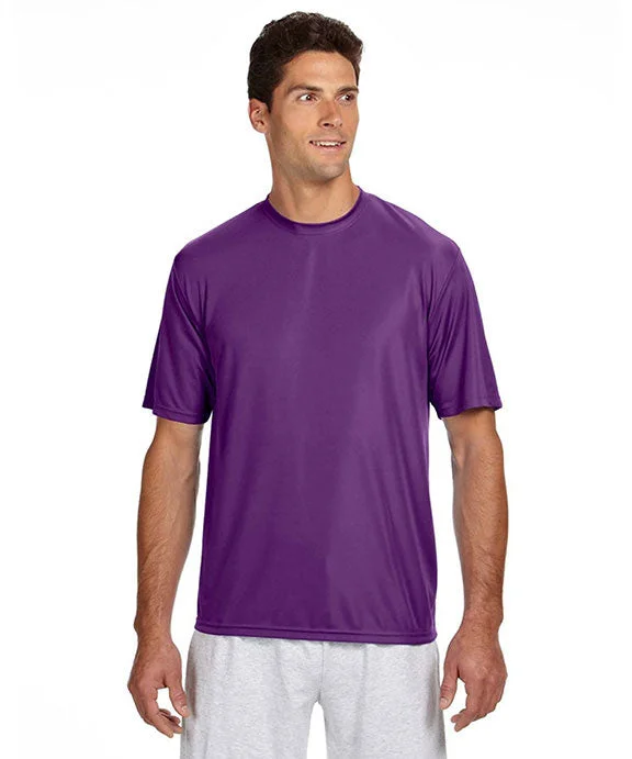 Minimalism N3142 - A4 Adult Cooling Performance Crew Neck T-Shirt | Purple