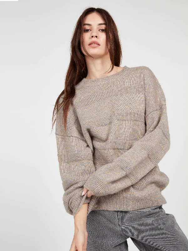 Trendy Items Cabability Sweater - Taupe
