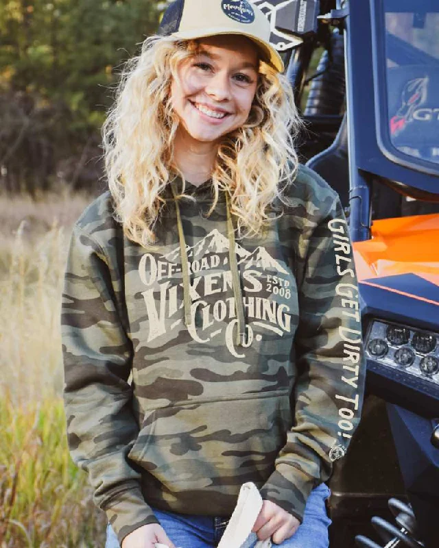 Short skirt design Get Outside Unisex Pullover Hoodie