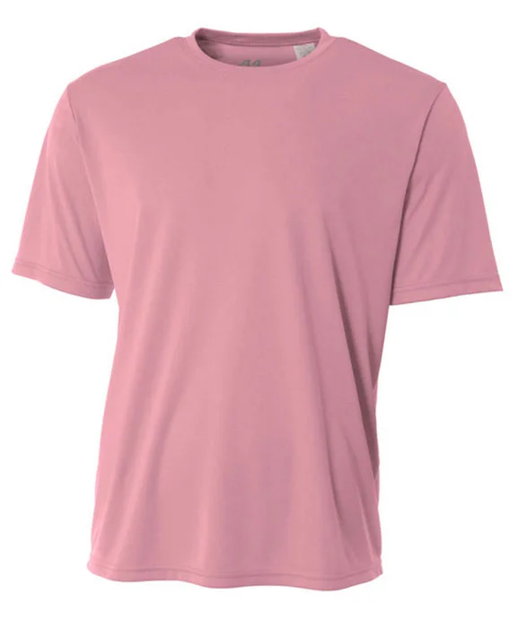Light And Breathable N3142 - A4 Adult Cooling Performance Crew Neck T-Shirt | Pink
