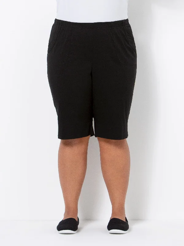 Street Style Black City Limits Shorts
