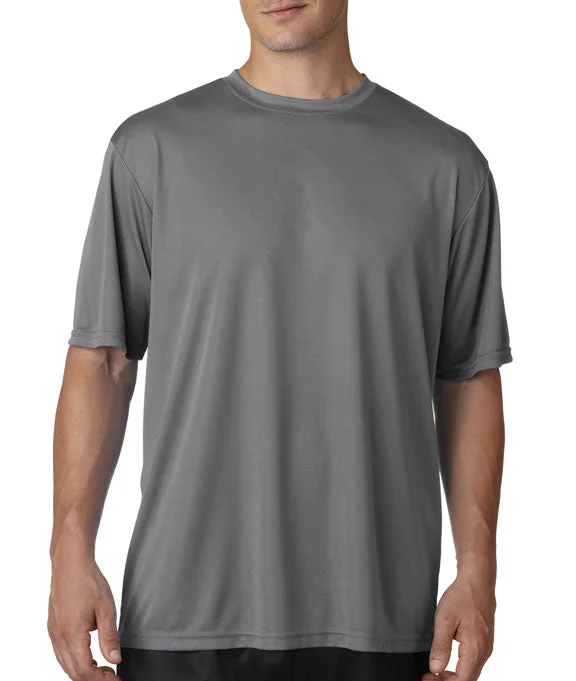 Eye-catching Personality N3142 - A4 Adult Cooling Performance Crew Neck T-Shirt | Graphite