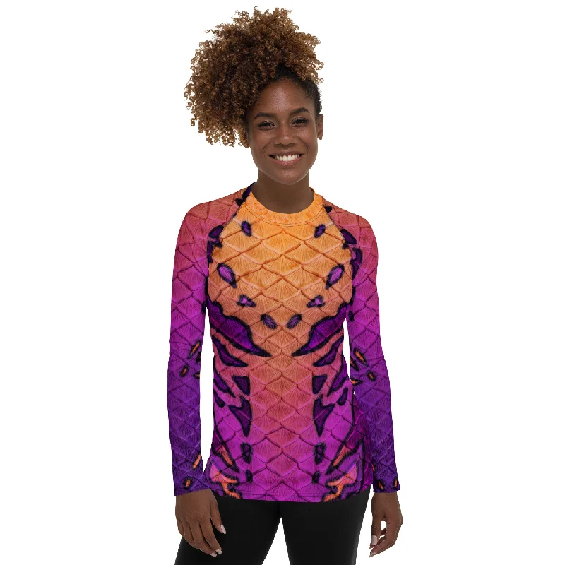 Soft Comfort All Hallows Eve Fitted Rash Guard